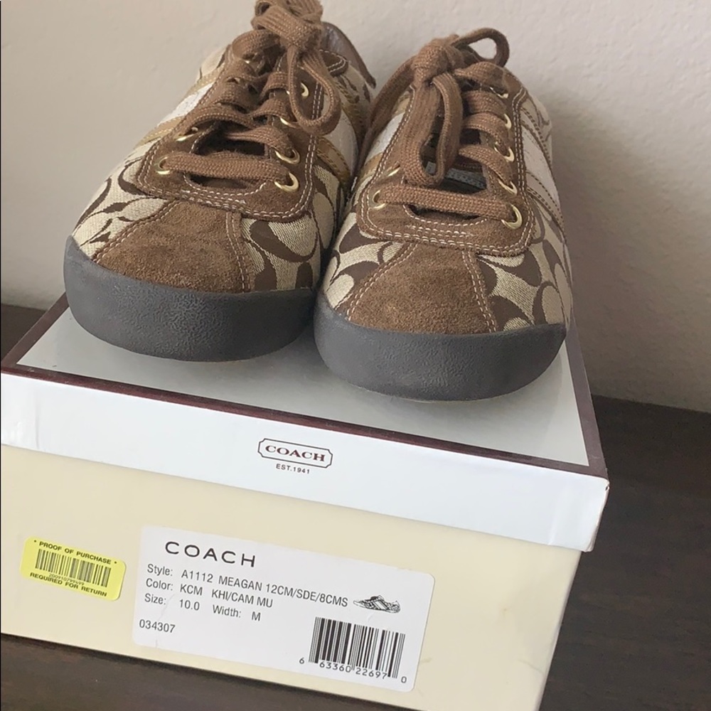 Coach Meagan sneakers size 10